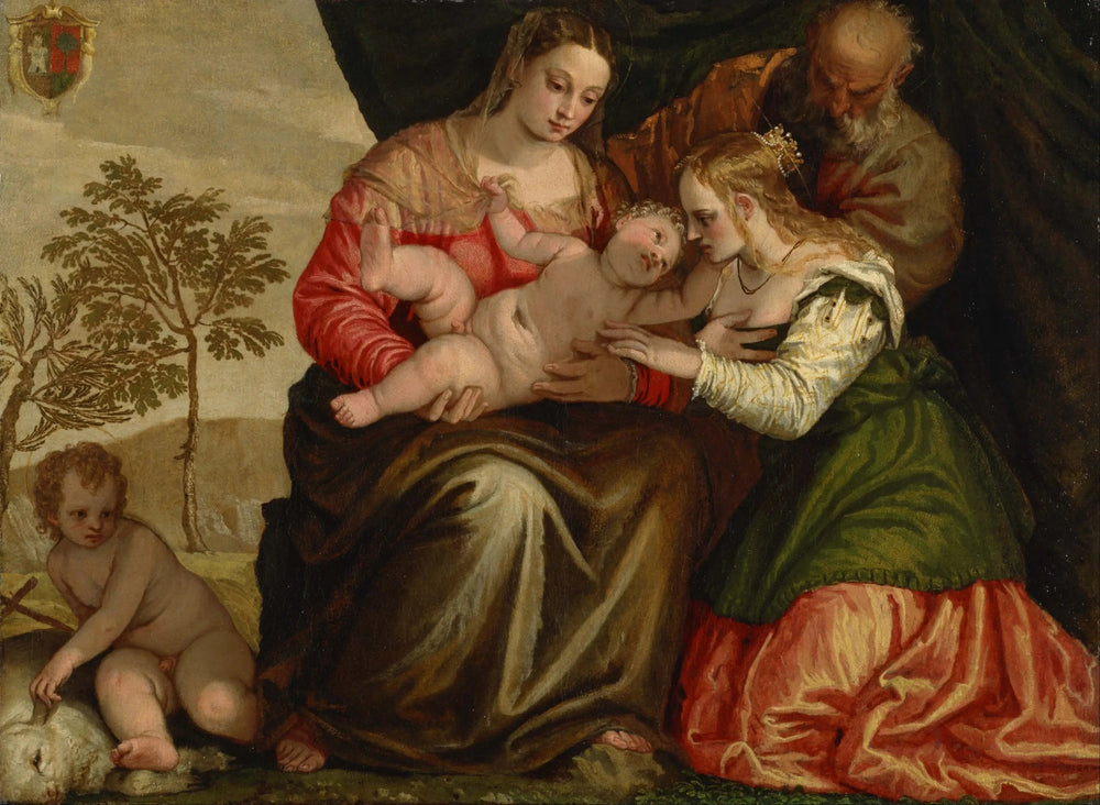 Le Mariage mystique de Sainte Catherine. - Paul Véronèse - Alpha Reproduction