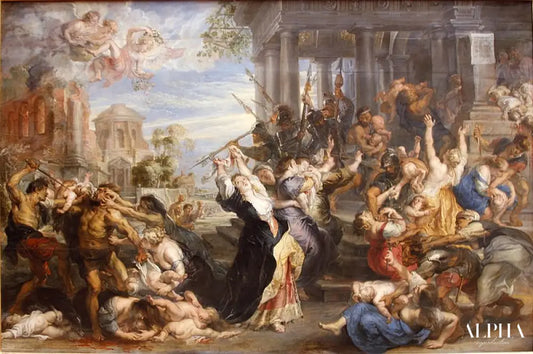 Le meurtre de l'enfant de Bethlehem - Peter Paul Rubens - Reproductions de tableaux et peintures haut de gamme