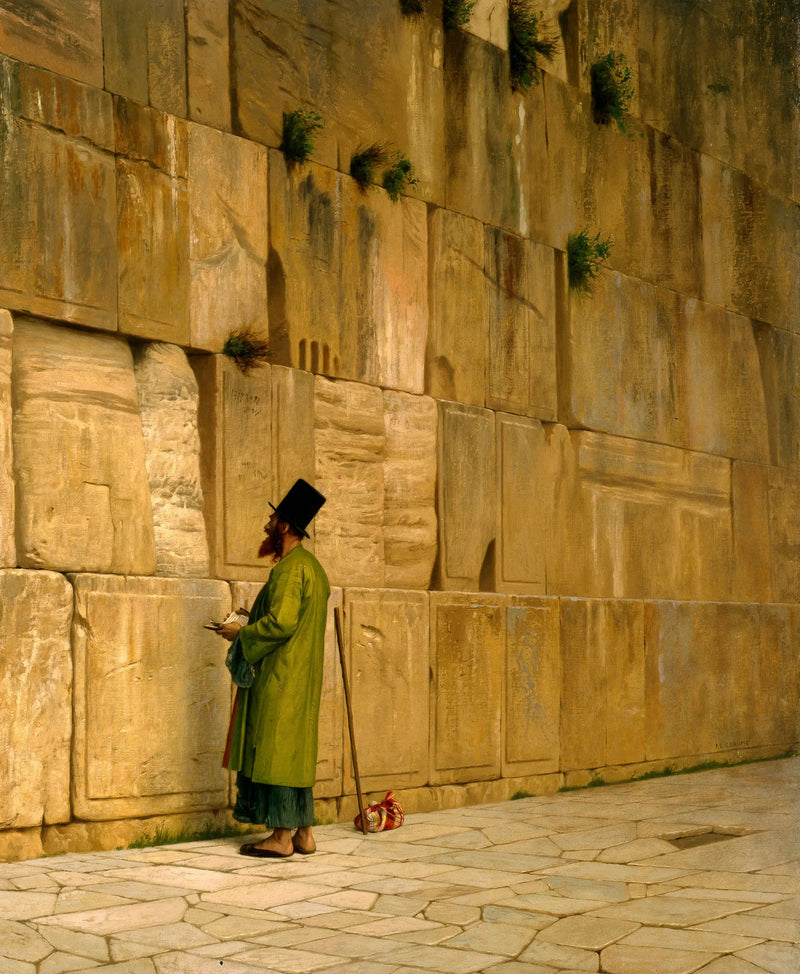חומת שלמה, הידועה גם כחומת הקינות - ז'אן-לאון ז'רום