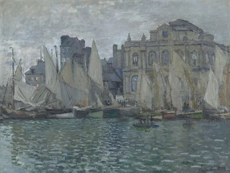Le Musée du Havre - Claude Monet image 1 reproduction de peinture à l’huile