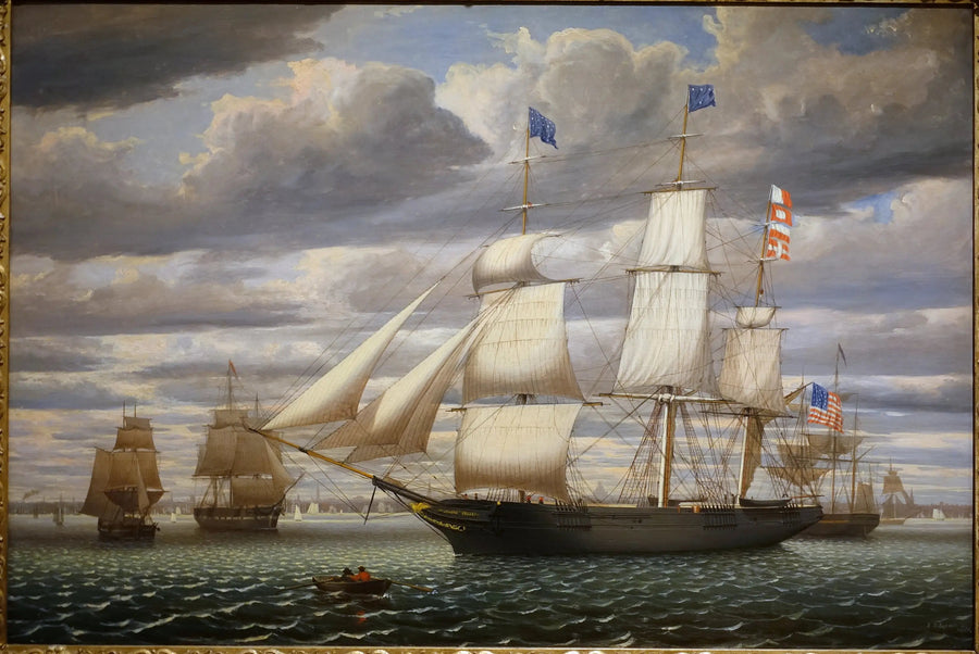 הספינה סאות'רן קרוס בנמל בוסטון, 1851 - פיט הנטרי ליין