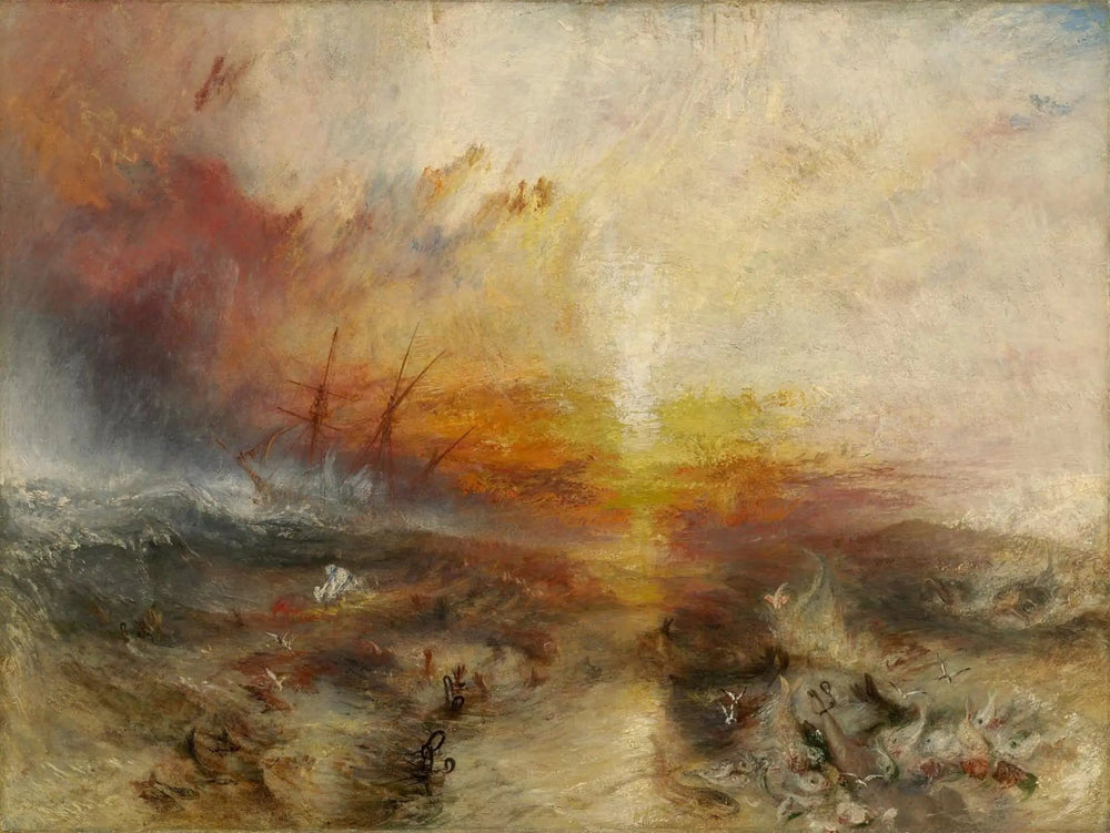 Le Négrier - J. M. W. Turner image 1 reproduction artisanale de tableau