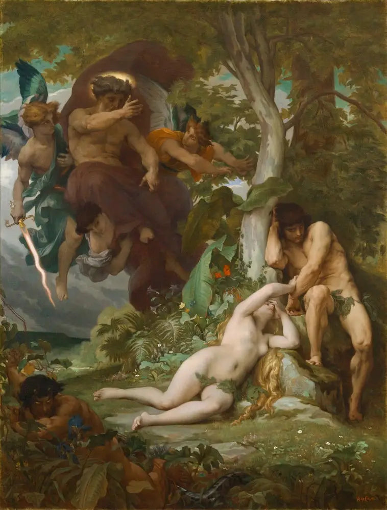 Le Paradis perdu - Alexandre Cabanel - Alpha Reproduction