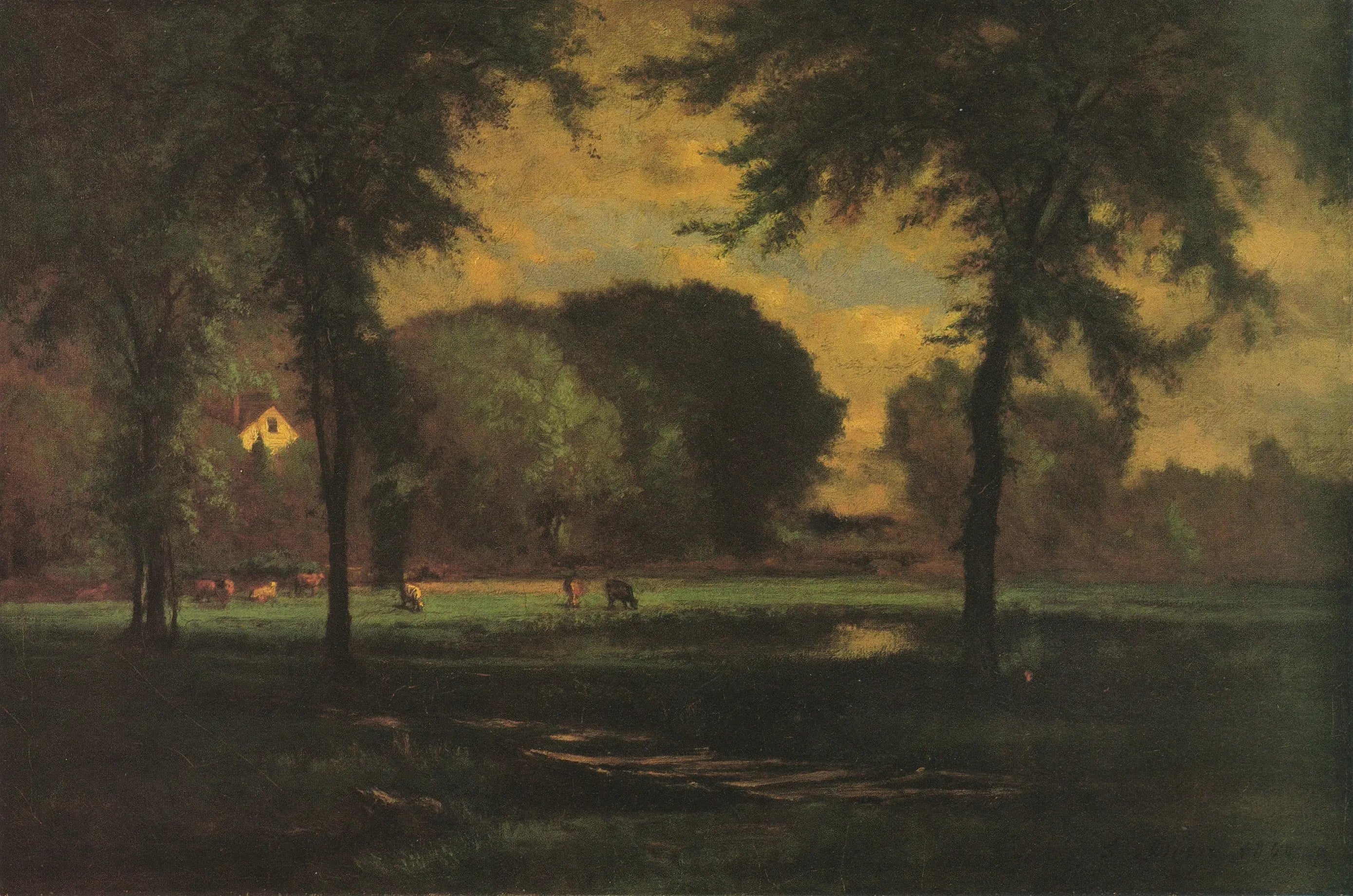 Le pâturage - George Inness - Alpha Reproduction