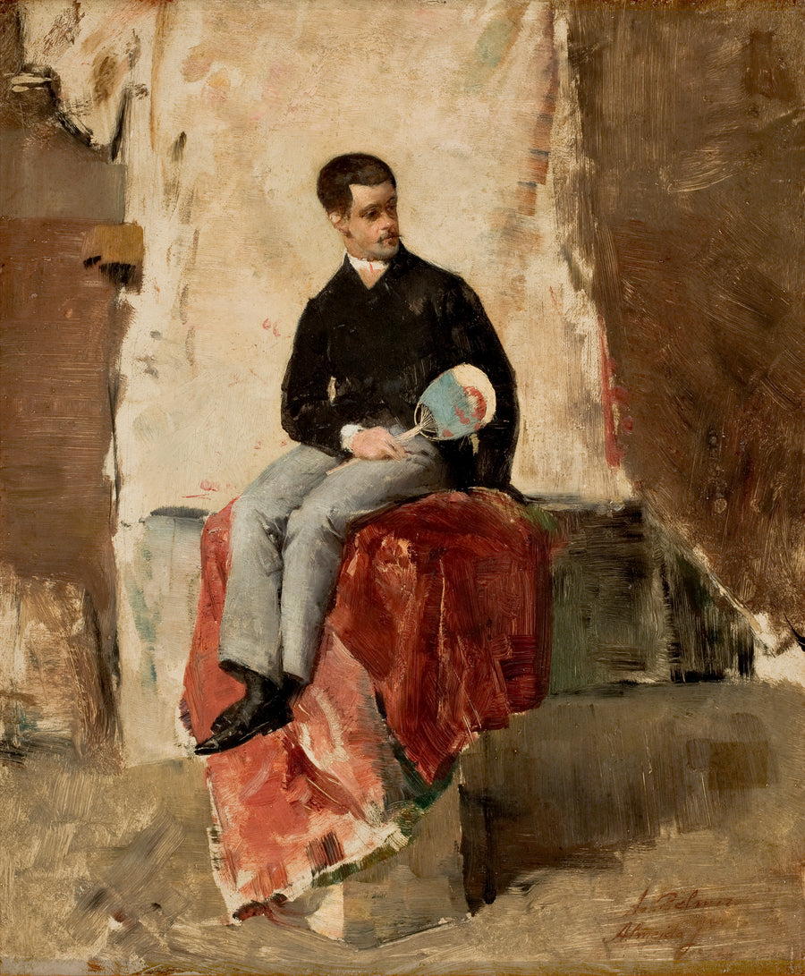 Le Peintre Belmiro de Almeida image 1 reproduction peinte à la main