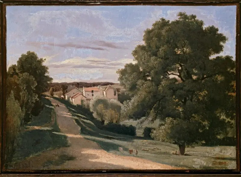Le petit Chaville - Jean-Baptiste Camille Corot - Alpha Reproduction