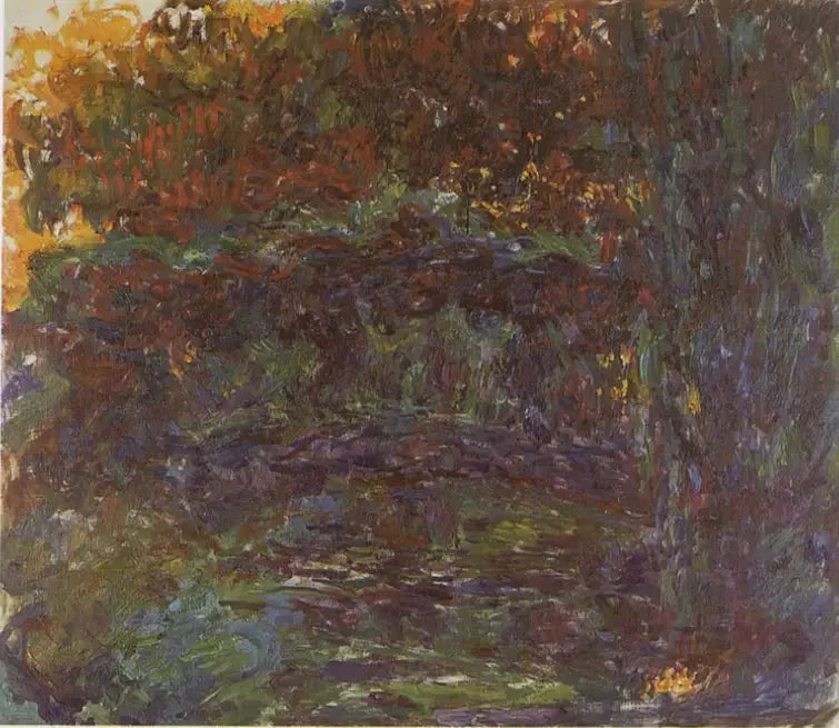 הגשר היפני - קלוד מונה