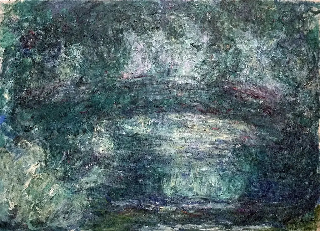 Reproduction du tableau « Le pont japonais - Claude Monet » par Alpha Reproduction en peinture à l’huile