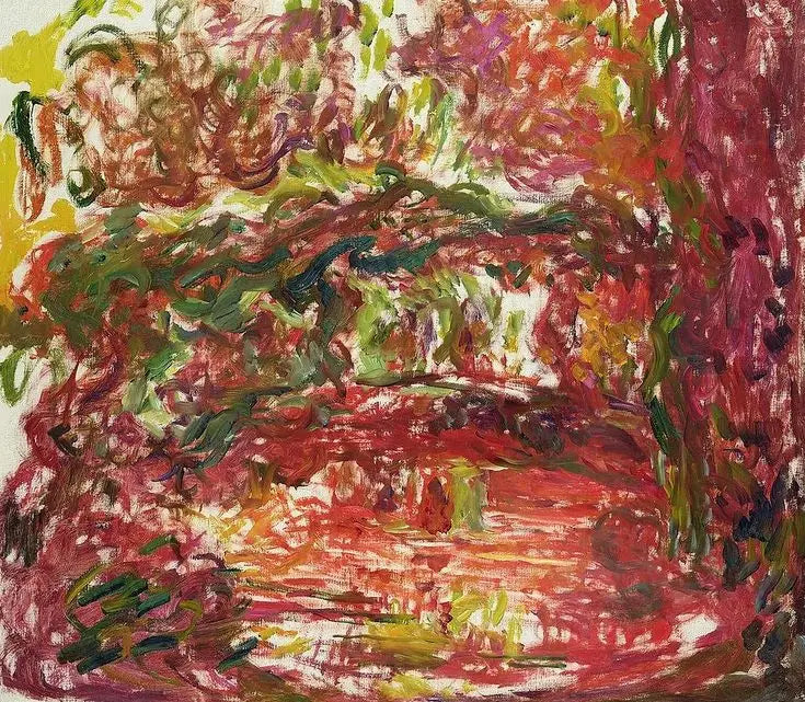 הגשר היפני - קלוד מונה