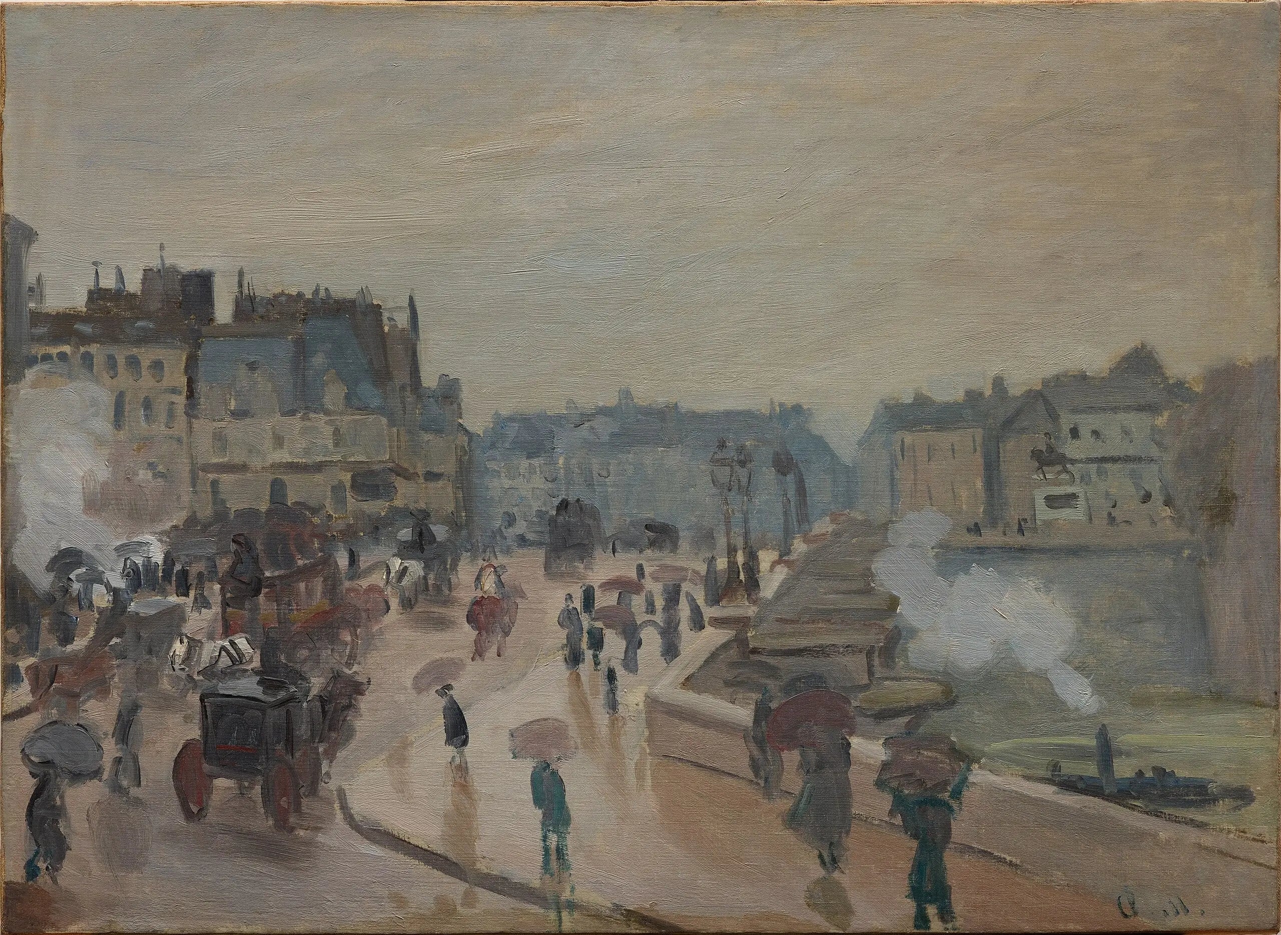 Le Pont Neuf - Claude Monet - Alpha Reproduction