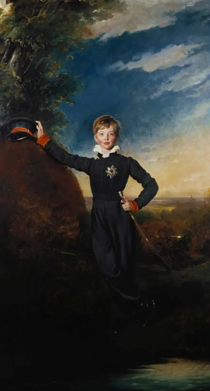 הנסיך ג'ורג' מקמברלנד (1819-1878), מאוחר יותר ג'ורג' החמישי של חנובר, כשהיה עדיין ילד - תומאס לורנס