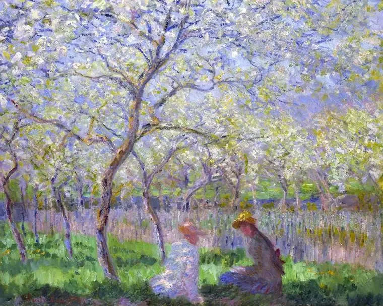 האביב - Claude Monet