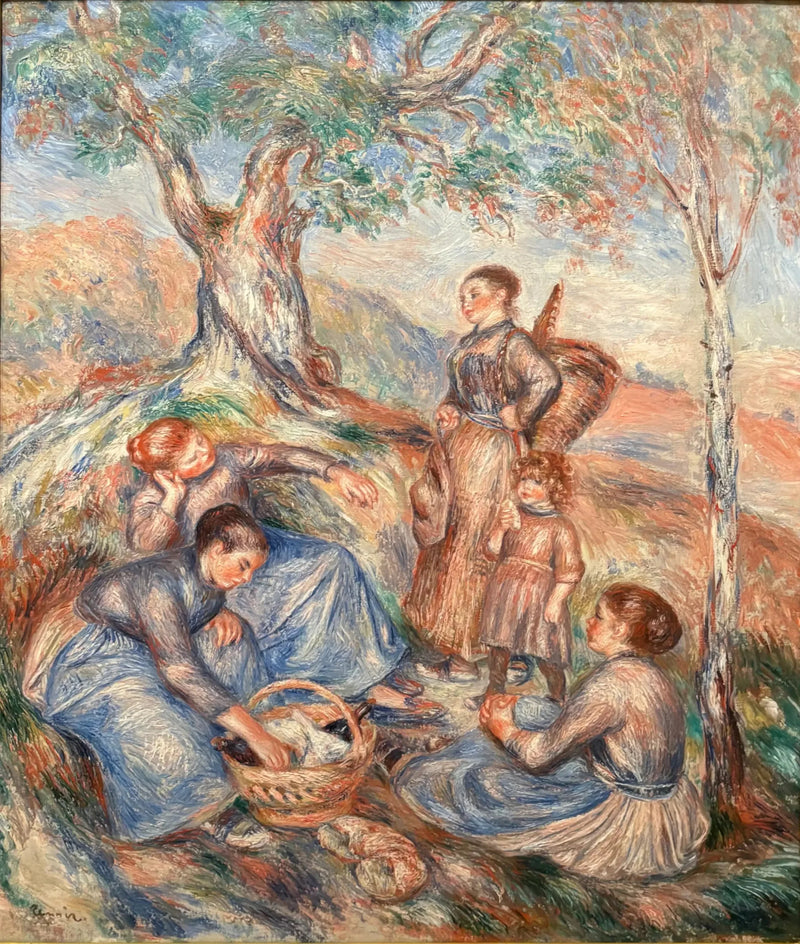 ארוחת הקוצרים - פייר-אוגוסט רנואר