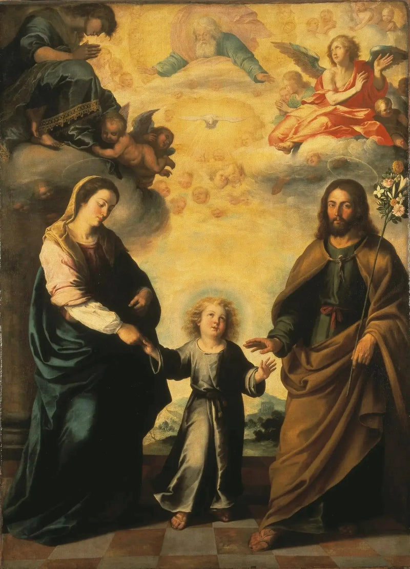 חזרת משפחת הקדושה ממצרים - ברטולומé Esteban Murillo