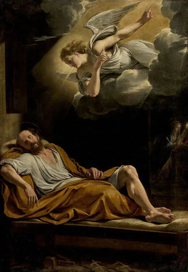 Le rêve de saint Joseph - Philippe de Champaigne - Alpha Reproduction