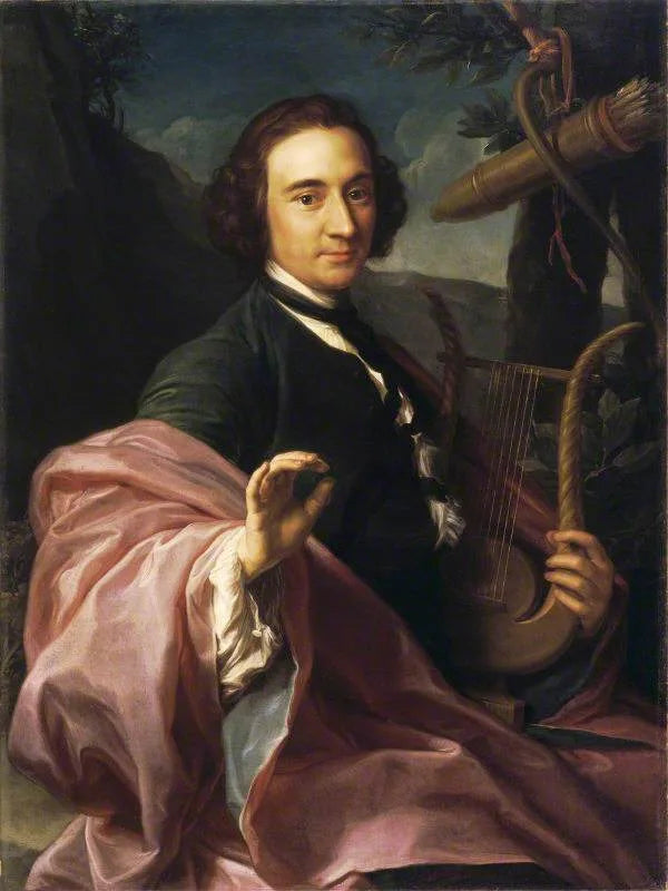 הכומר אטריק פאתרסון (1717/18-1788) בתפקיד אפולון - פומפו בטוני