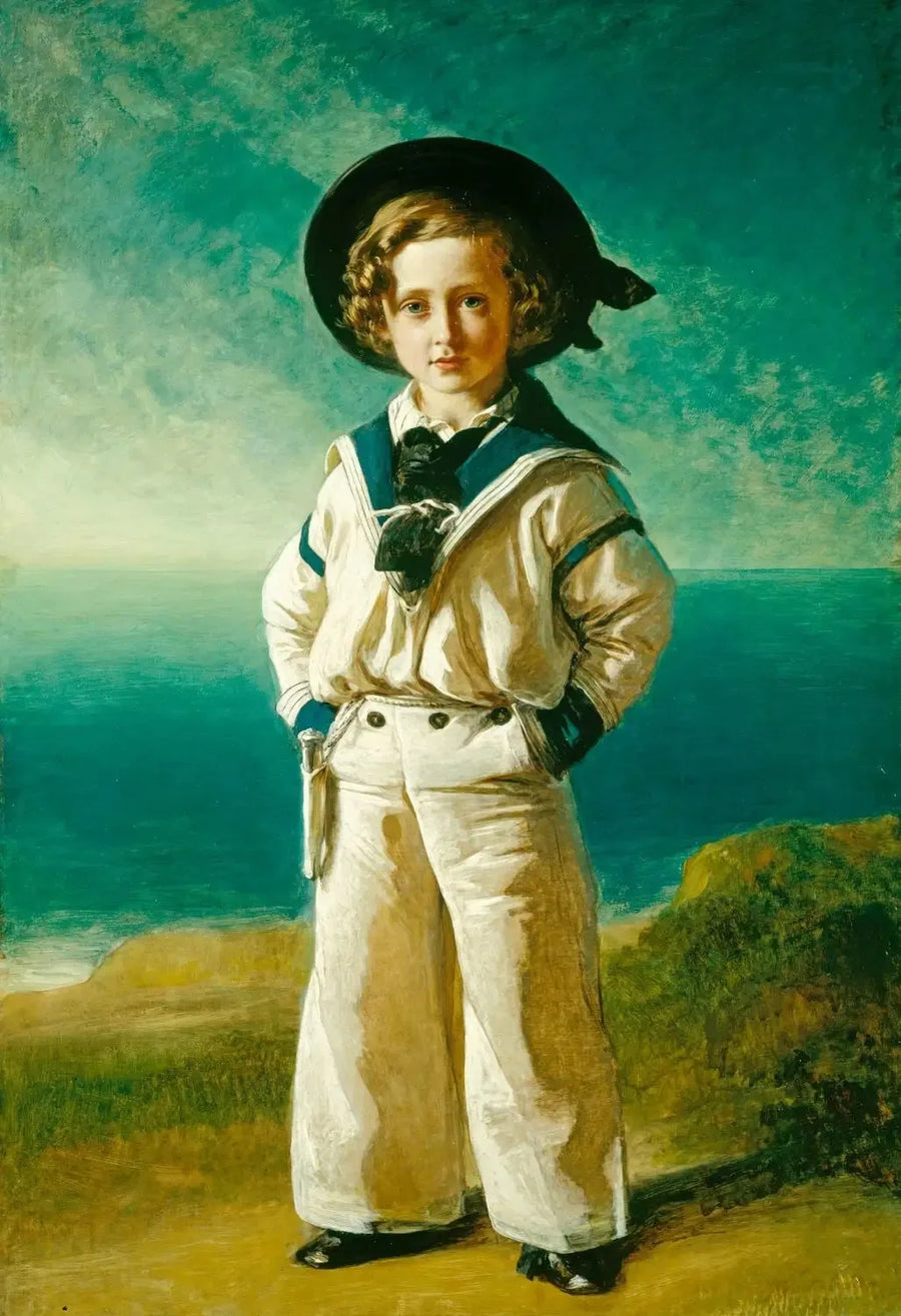 המלך אדוארד השביעי (1841-1910), בעוד שאלברט אדוארד, נסיך גלזגו - פרנץ קסבר וינטרהולטר