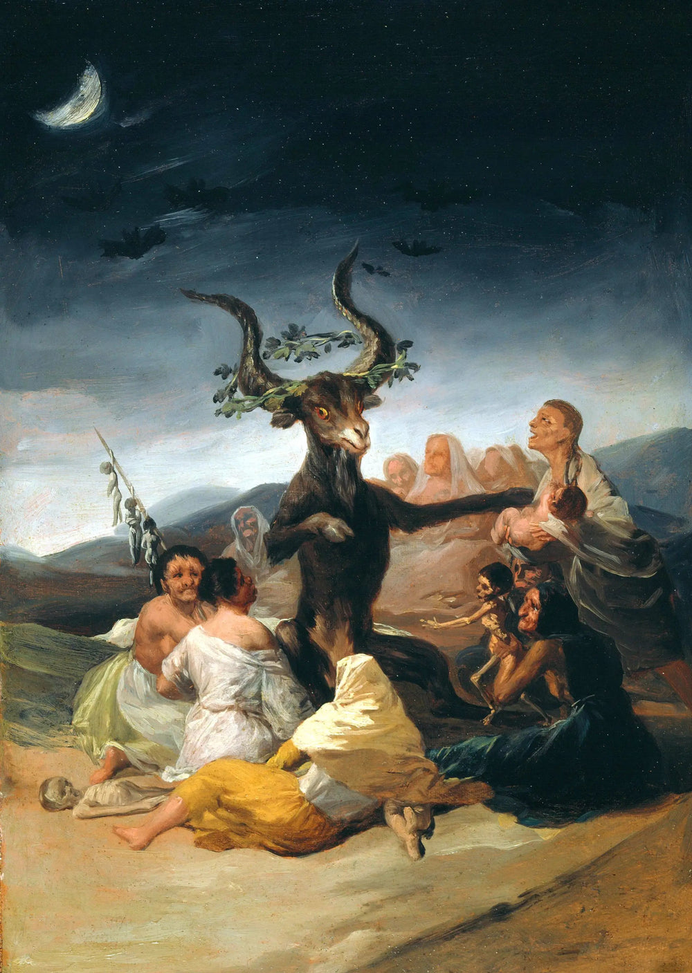Le Sabbat des sorcières - Francisco de Goya image 1 reproduction réalisée par Alpha Reproduction