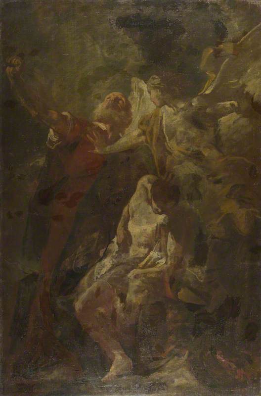 Le sacrifice d’Isaac - Giovanni Battista Piazzetta - Alpha Reproduction