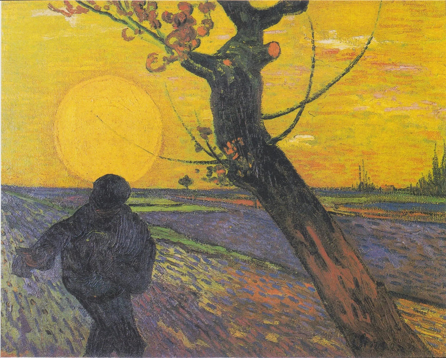 הזורע בשקיעת השמש - Vincent van Gogh