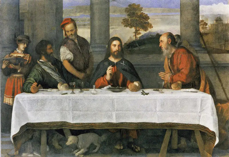 הסעודה באמואס - טיציאן