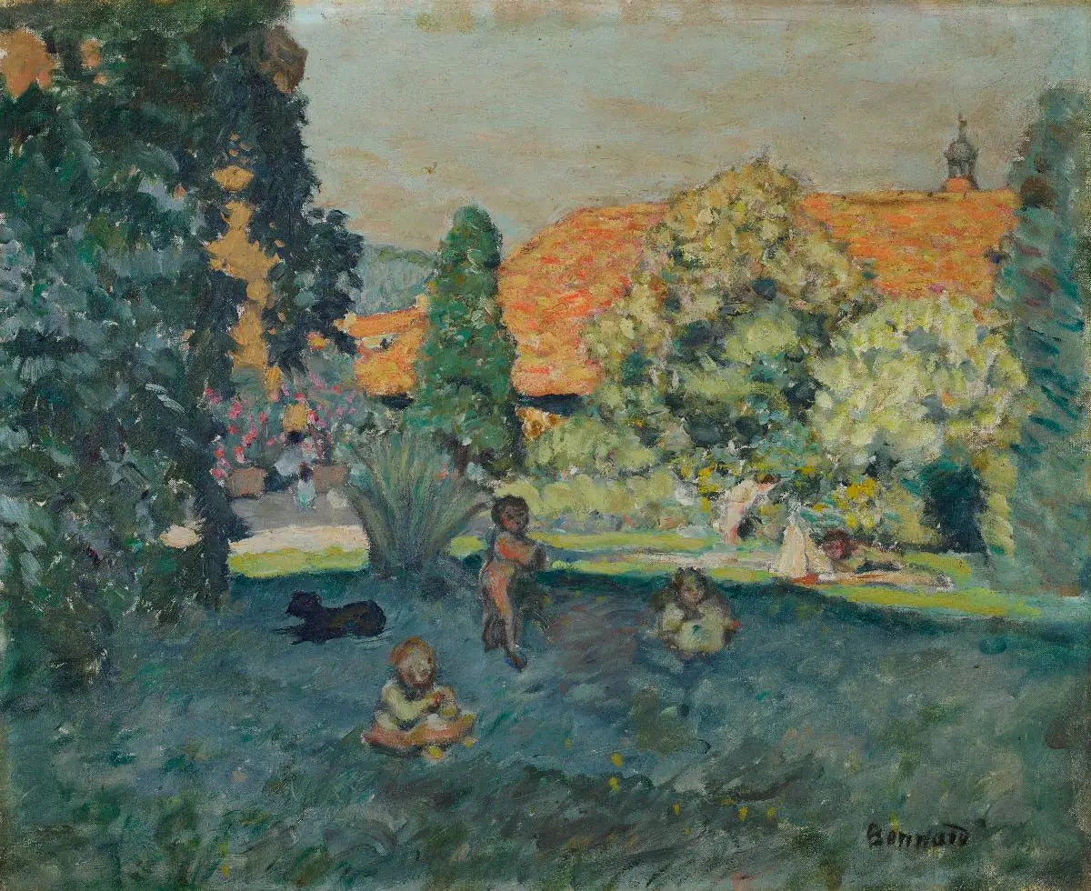 Le Toit rose - Pierre Bonnard image 1 copie de tableau peinte à la main