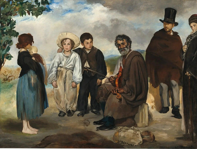 המוזיקאי הזקן - אדואר מנא