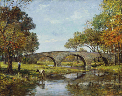 Le vieux pont - Theodore Robinson - Alpha Reproduction