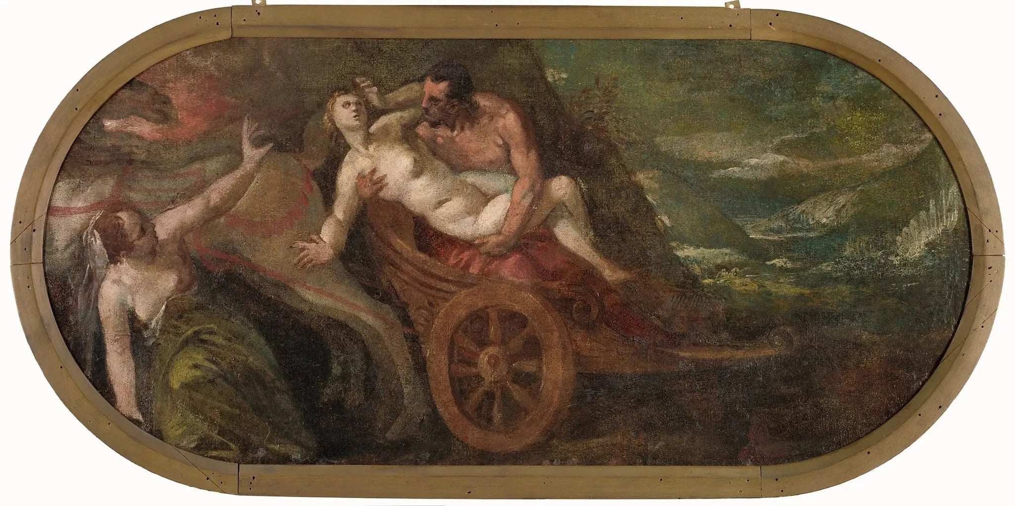 Le viol de Proserpine - Paul Véronèse image 1 reproduction réalisée par Alpha Reproduction