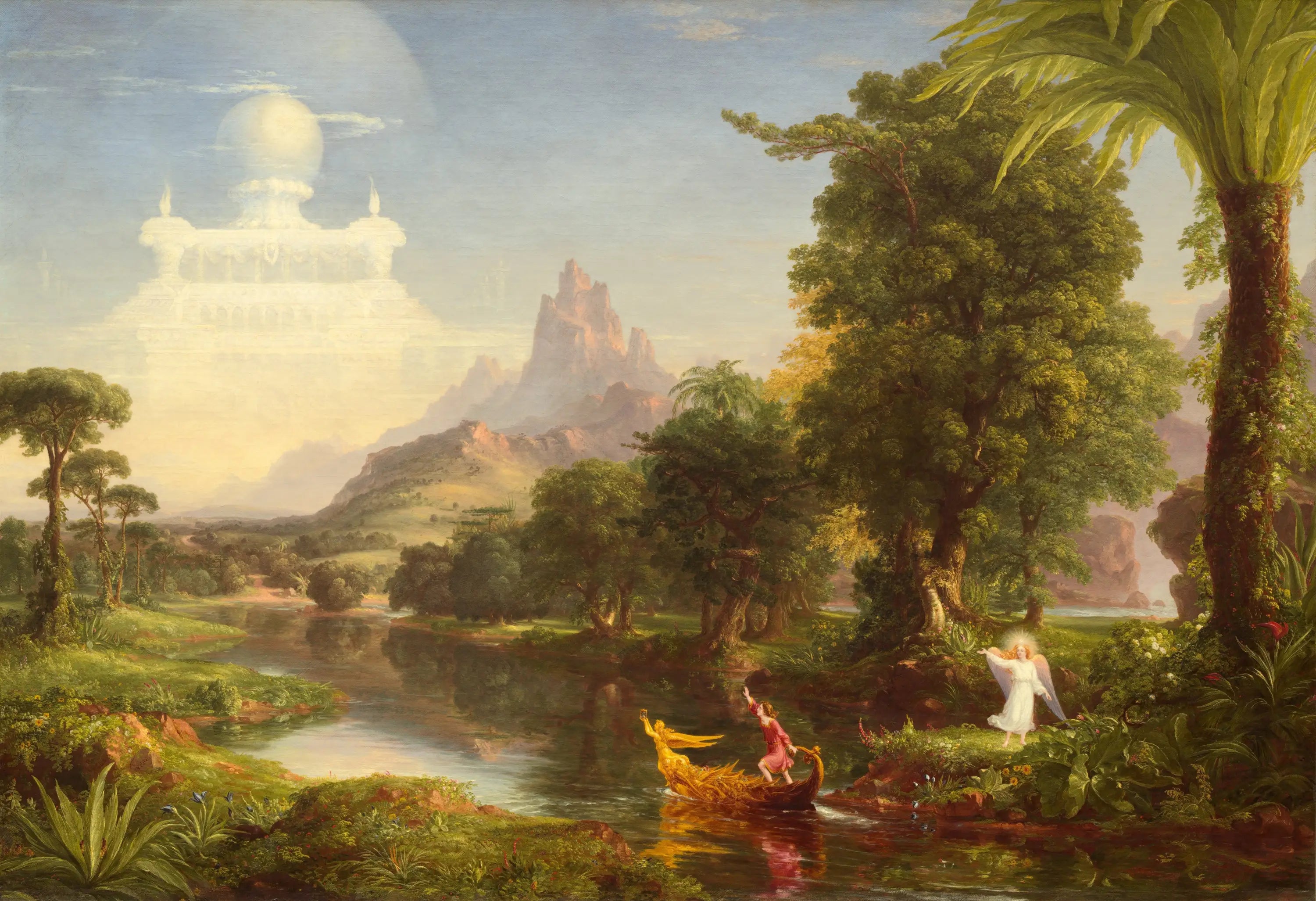 Le Voyage de la vie: jeunesse - Thomas Cole - Alpha Reproduction