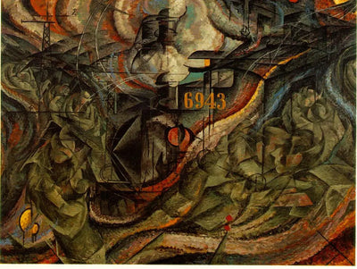 Les Adieux - Umberto Boccioni - Alpha Reproduction