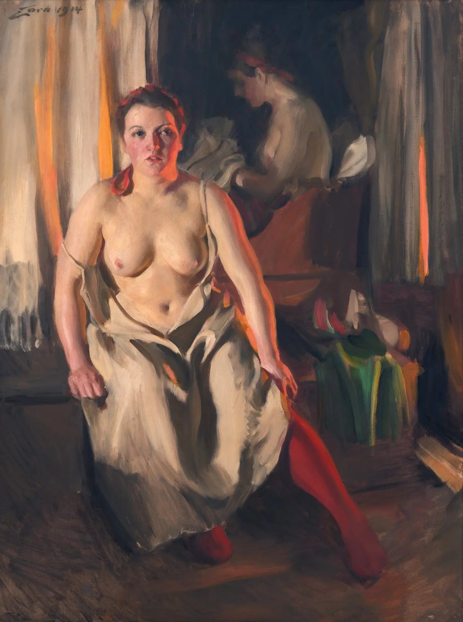 Les Bas rouges - Anders Zorn - Alpha Reproduction