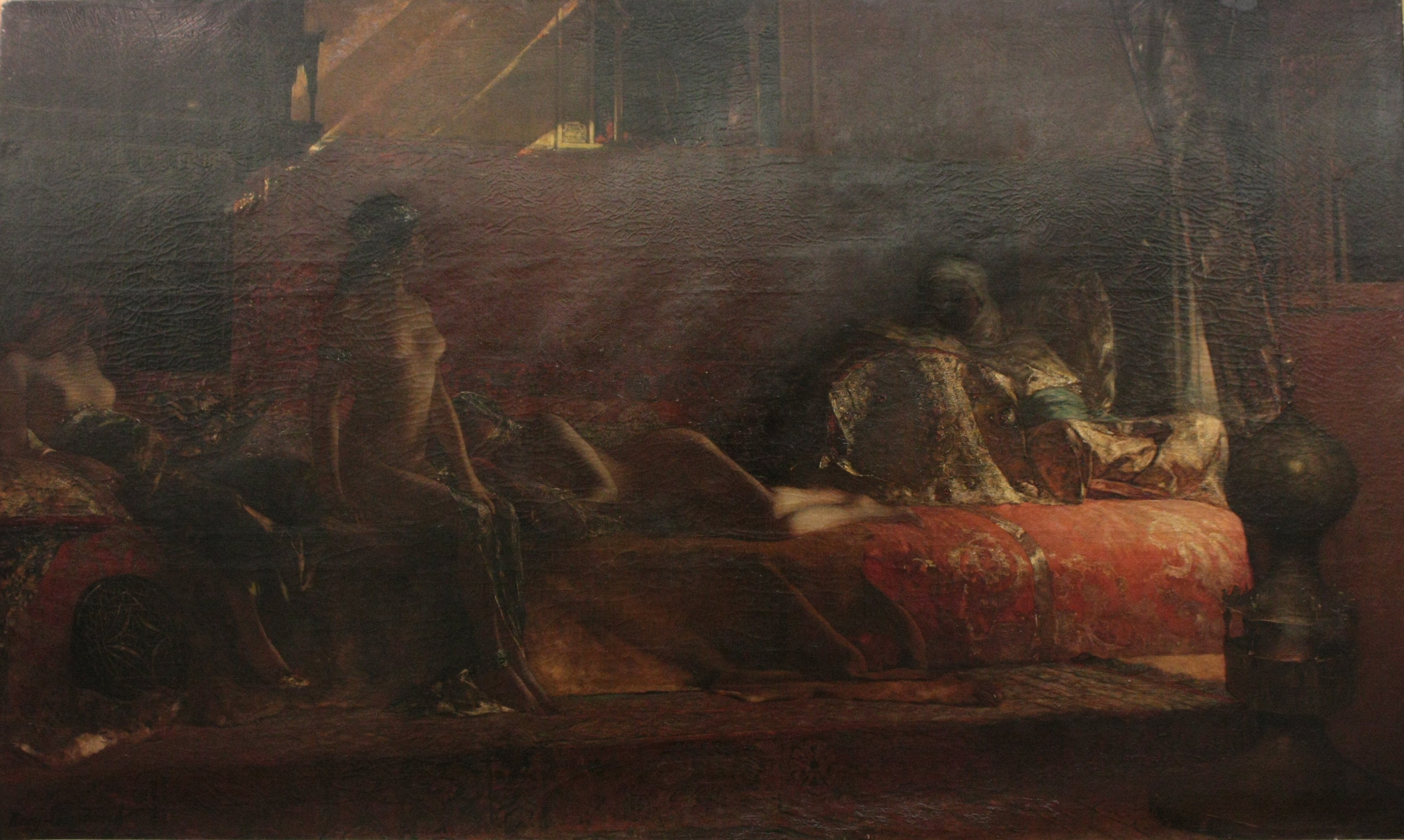 Les Chérifas - Jean-Joseph Benjamin-Constant image 1 reproduction artisanale de tableau