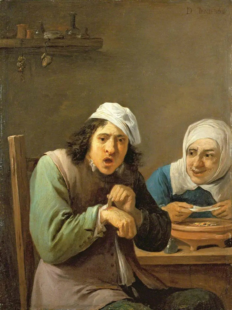 חמשת החושים: התחושה - דוד טנייר הצעיר