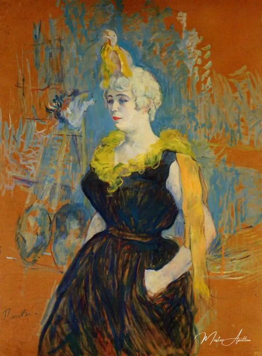 Les clownesse Cha-U-Kao - Toulouse Lautrec - Reproductions de tableaux et peintures haut de gamme