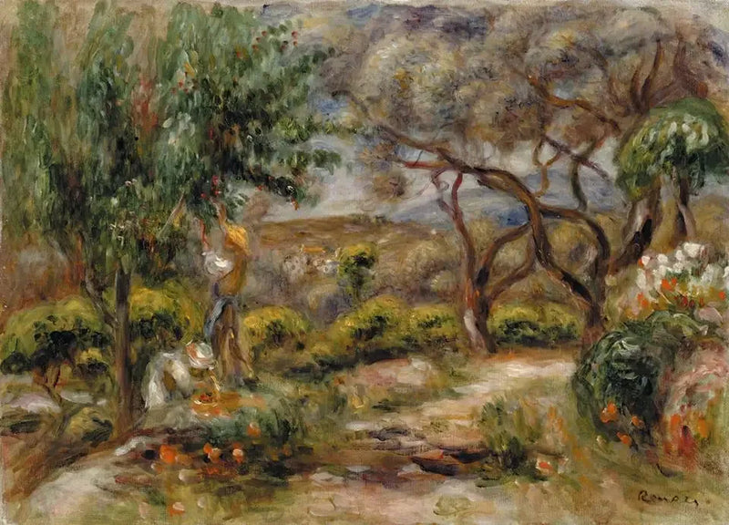 הקולטים בקאן - פייר-אוגוסט רנואר