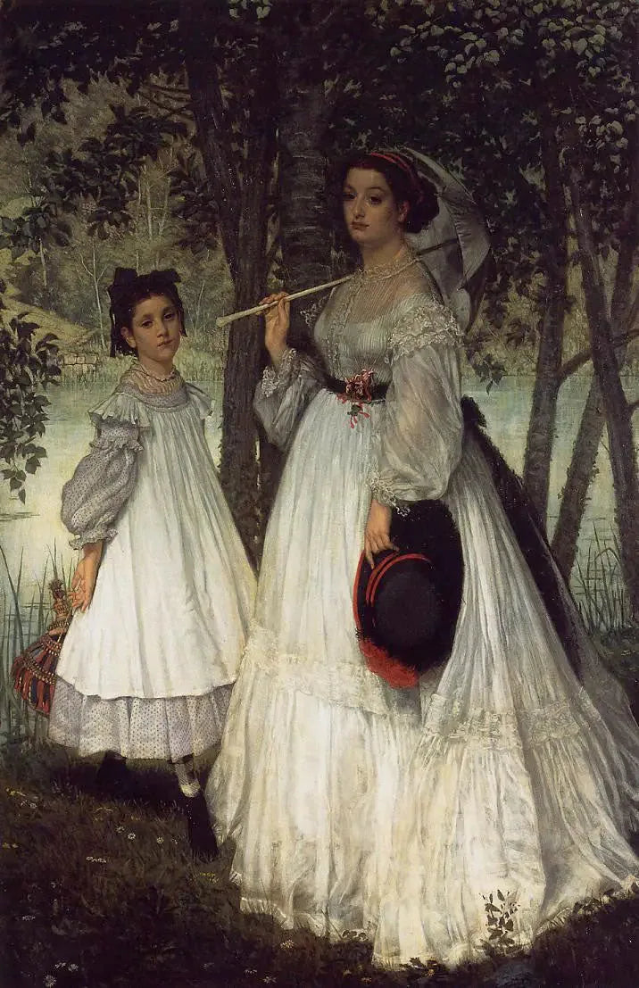 Les Deux Sœurs - James Tissot image 1 reproduction réalisée par Alpha Reproduction