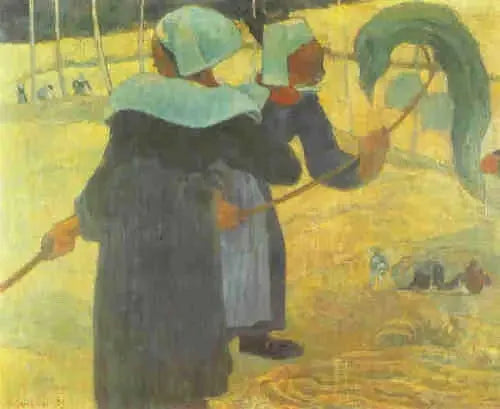 הקוצרים - פול גוגן