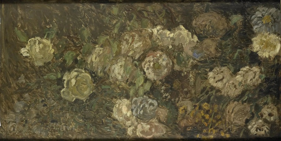 הפרחים - Claude Monet