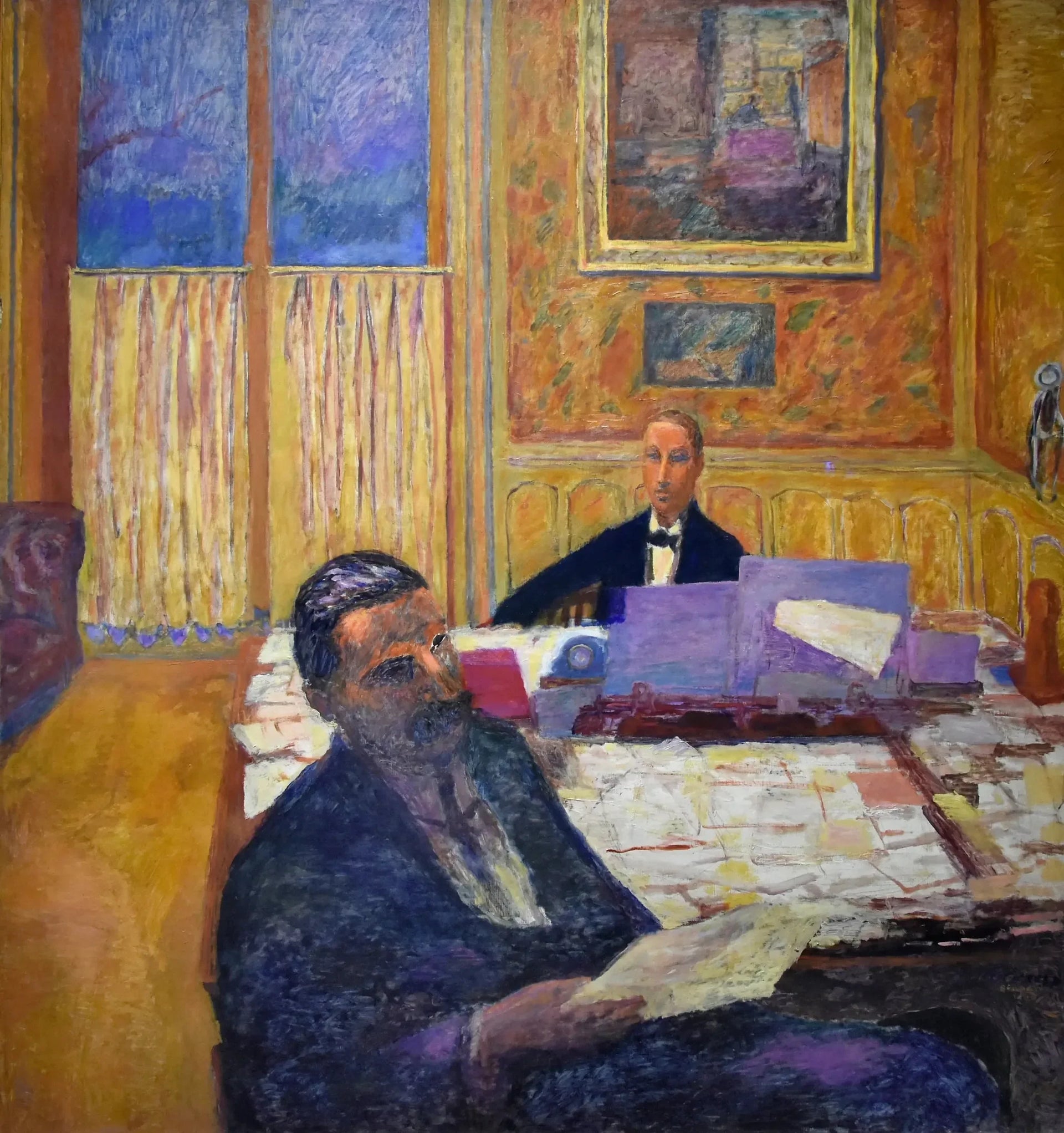 Les Frères Bernheim-Jeune - Pierre Bonnard image 1 reproduction de peinture à l’huile