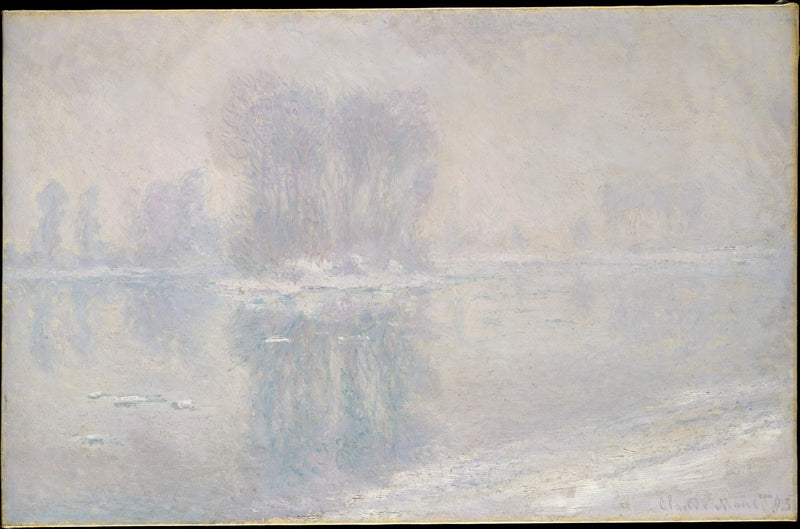 הקרחונים (1335) - Claude Monet