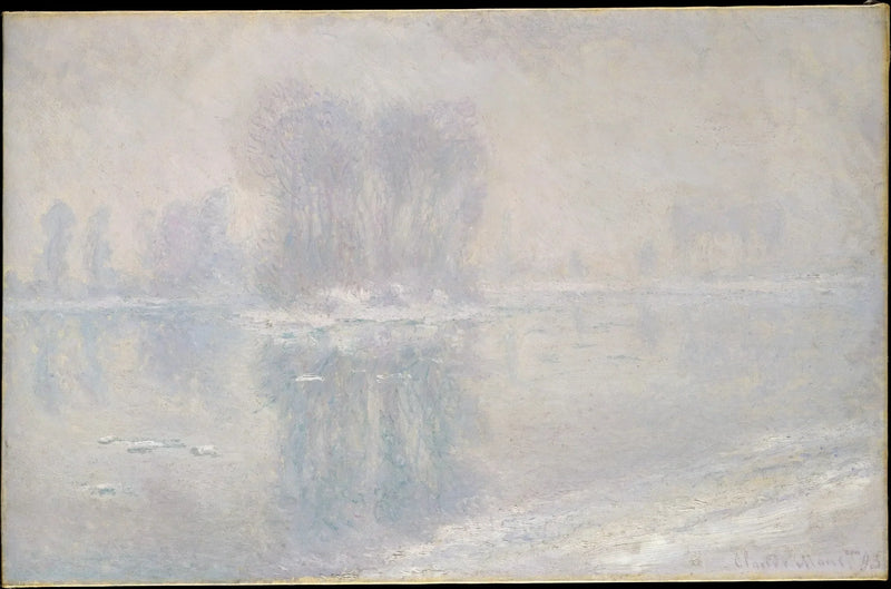הקרחונים (1335) - Claude Monet