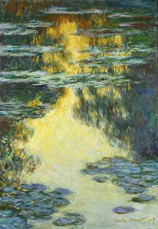 הנרקיסים של המים - Claude Monet