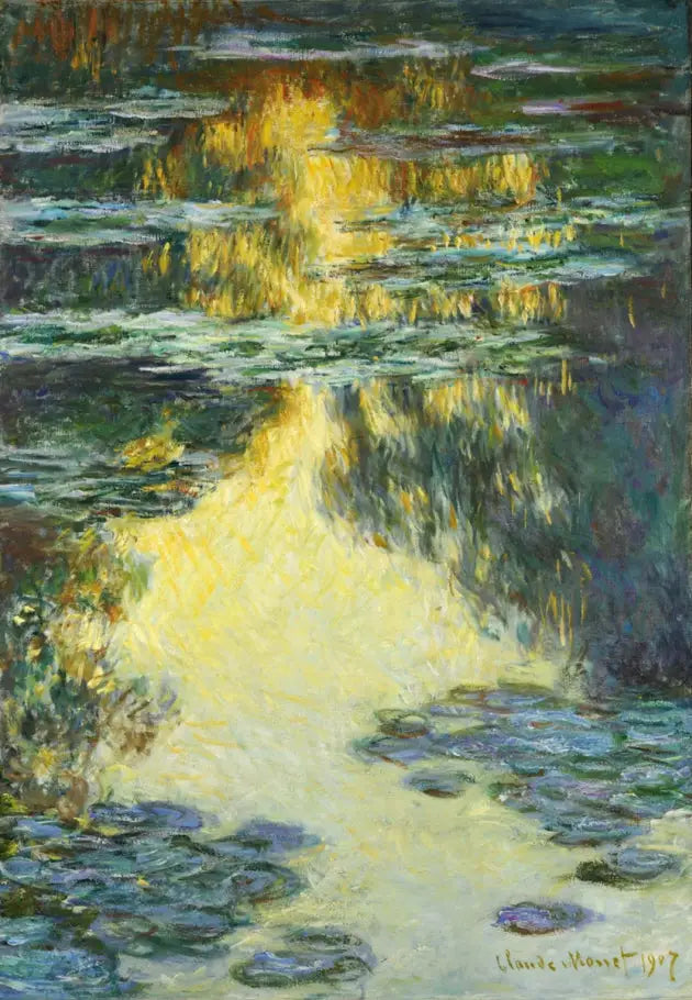 הנרקיסים של המים - Claude Monet