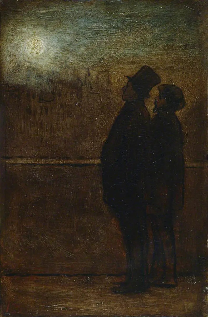 ההולכים בלילה - הונורה דומייר