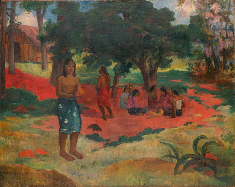 המילים הלוחשות - פול גוגן