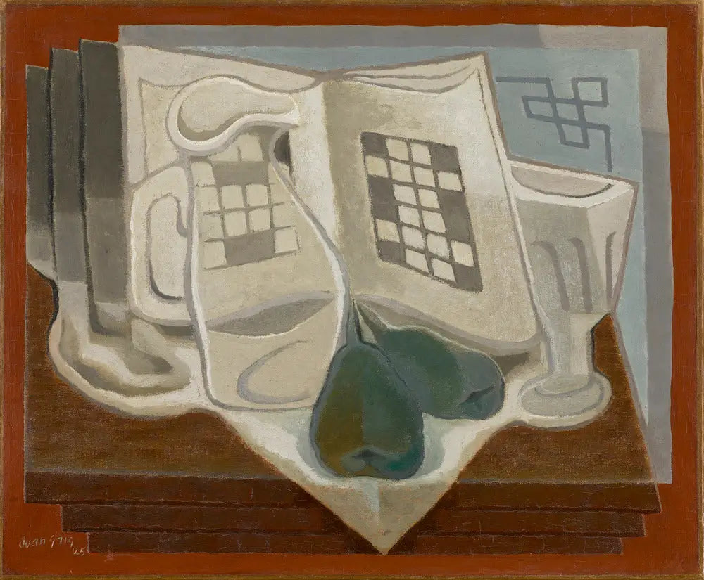 Les Mots croisés - Juan Gris - Alpha Reproduction