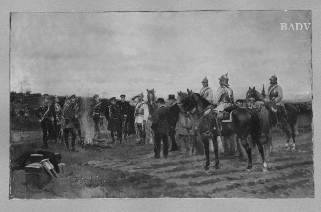 בני הערובה, זיכרון מהקמפיין 1870-71 - אדוארד דיטייל