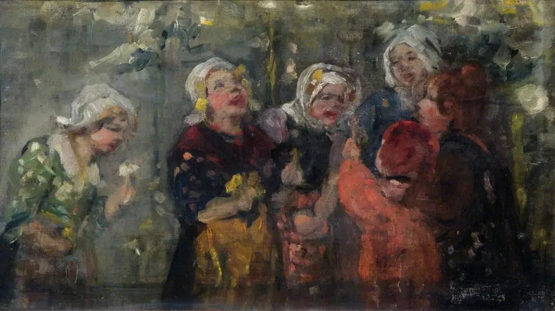 האיכרות הצוחקות - פייר-אוגוסט רנואר