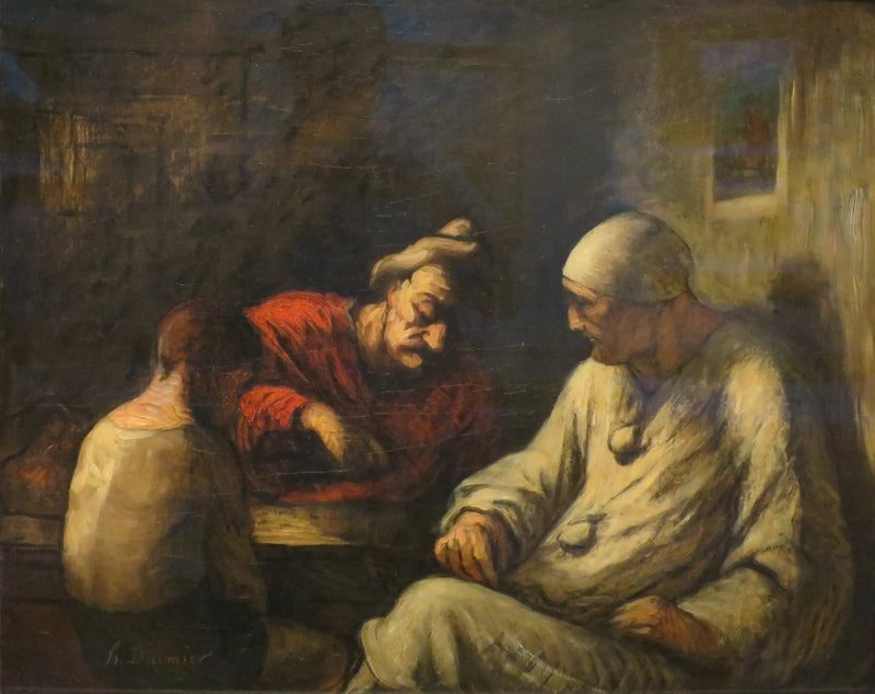 המופיעים המנוחה - הונור דומייר